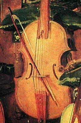 Breughel: Bridge on viol ca. 1600