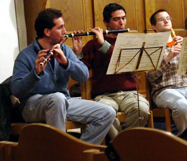 Orpheon Orchestra in Freiberg, Germany, June, 2003