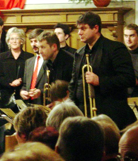 Orpheon Orchestra in Freiberg, Germany, June, 2003