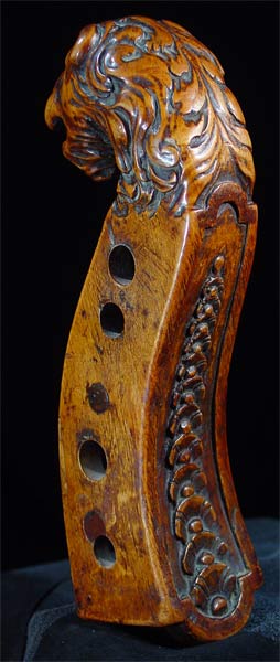 viola da gamba head Italy cremona