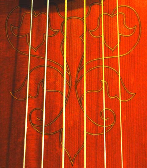 Viola da gamba after John Rose (1580) built by John Pringle, London