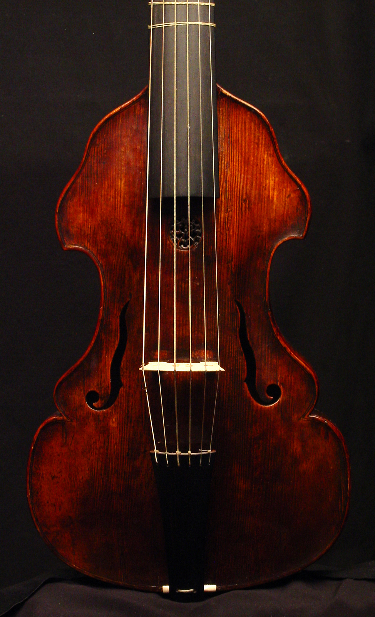 Violone by Jan Udalric Eberle, Prague, 1750